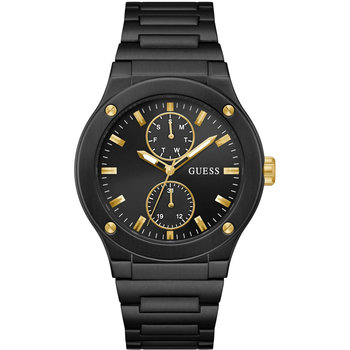 GUESS Jet Black Stainless