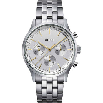 CLUSE Antheor Silver Stainless Steel Bracelet