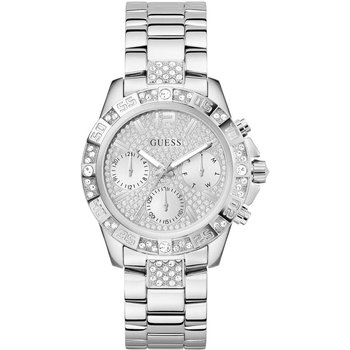 GUESS Majesty Zircons Silver Stainless Steel Bracelet