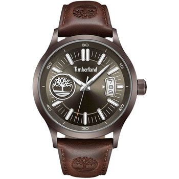 TIMBERLAND Trumbull Brown Leather Strap