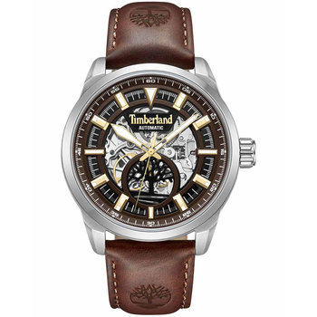 TIMBERLAND Henniker Automatic Brown Leather Strap