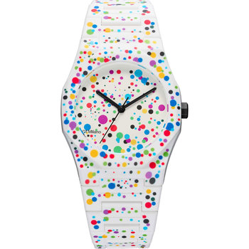 D1 MILANO Polycarbon Dots Multicolor Polycarbonate Bracelet