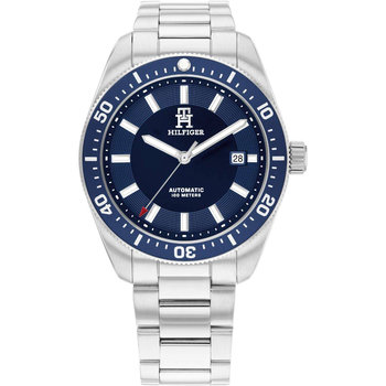 TOMMY HILFIGER Sport Automatic Silver Stainless Steel Bracelet