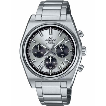 CASIO Edifice Motorsports Chronograph Silver Stainless Steel Bracelet