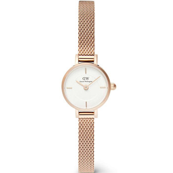 DANIEL WELLINGTON Petite Mini Melrose Rose Gold Stainless Steel Bracelet 19 mm