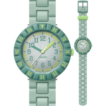 FLIK FLAK Greenology Green Silicone Strap