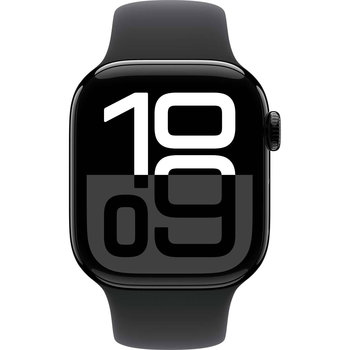 Apple Watch Series 10 GPS 42mm Jet Black Aluminium Case with Black Sport Band - S/M (προπαραγγελία)