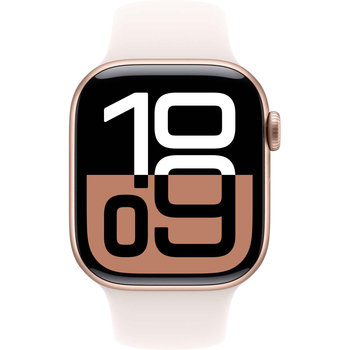 Apple Watch Series 10 GPS 42mm Rose Gold Aluminium Case with Light Blush Sport Band - S/M (προπαραγγελία)