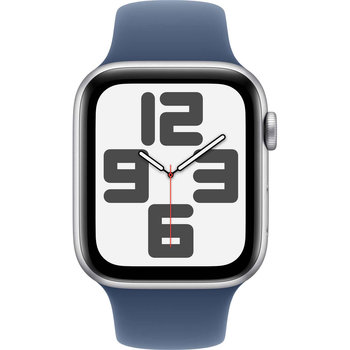 Apple Watch SE 2 GPS 44mm Silver Aluminium Case with Denim Sport Band - S/M (προπαραγγελία)