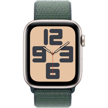 Apple Watch SE 2 GPS 44mm Starlight Aluminium Case with Lake Green Sport Loop (προπαραγγελία)