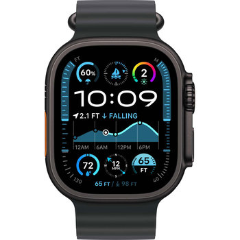 Apple Watch Ultra 2 GPS + Cellular 49mm Black Titanium Case with Black Ocean Band (προπαραγγελία)