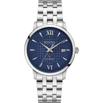 BULOVA Hudson Automatic Silver Stainless Steel Bracelet