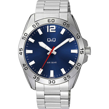 Q&Q Watch Silver Stainless