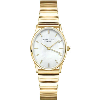 ROSEFIELD Oval Half Moon Gold Stainless Steel Bracelet