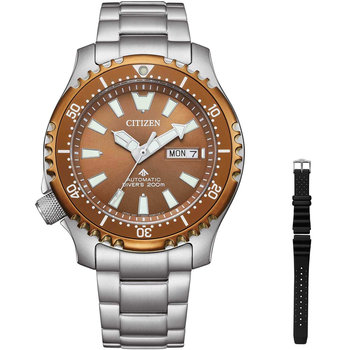 CITIZEN Promaster Marine Divers Automatic Silver Stainless Steel Bracelet Limited Edition Gift Set