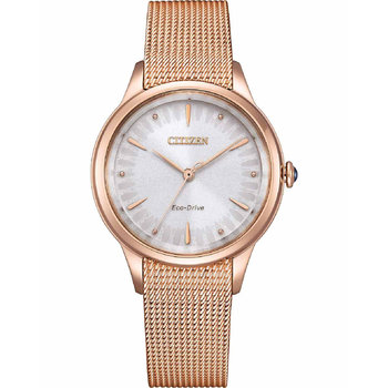 CITIZEN Eco-Drive Rose Gold Stainless Steel Bracelet