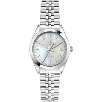 LUCIEN ROCHAT Madame Silver Stainless Steel Bracelet