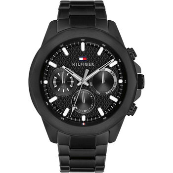 TOMMY HILFIGER Casual Black Stainless Steel Bracelet