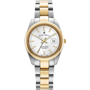 JACQUES DU MANOIR Allure Two Tone Stainless Steel Bracelet