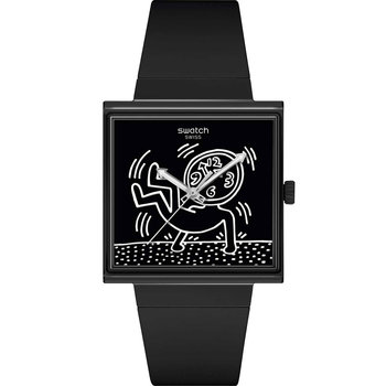 SWATCH Break Loose Black Biosourced Strap