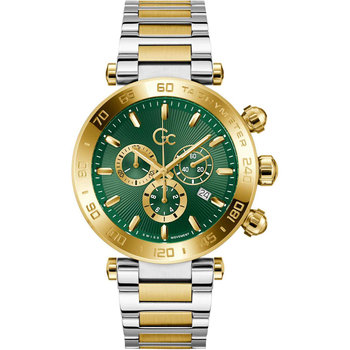 GUESS Collection Select Chronograph Two Tone Stainless Steel Bracelet