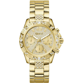 GUESS Majesty Zircons Gold Stainless Steel Bracelet