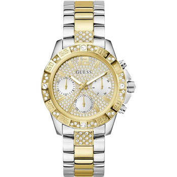 GUESS Majesty Zircons Two Tone Stainless Steel Bracelet