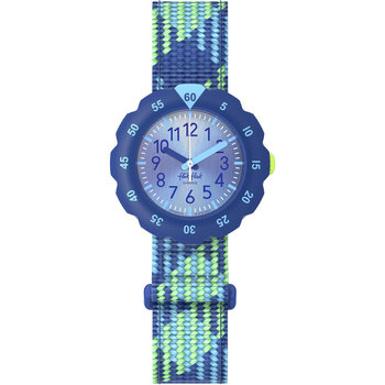 FLIK FLAK Loop In Blue Multicolor Plastic Strap