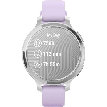 GARMIN Lily® 2 Active Silver with Purple Jasmine Silicone Strap (Preorder)