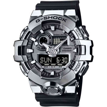 G-SHOCK G-Steel Dual Time Chronograph Black Plastic Strap