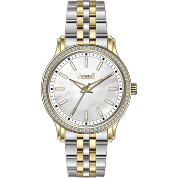 FERENDI Urban Chick Two Tone Stainless Steel Bracelet