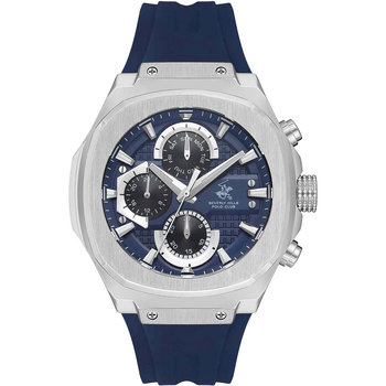 BEVERLY HILLS POLO CLUB Blue Rubber Strap