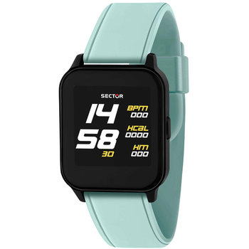 SECTOR S-05 Smartwatch Turquoise Silicone Strap