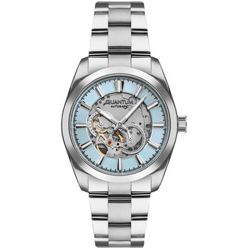 QUANTUM Q-Master Automatic Silver Metallic Bracelet