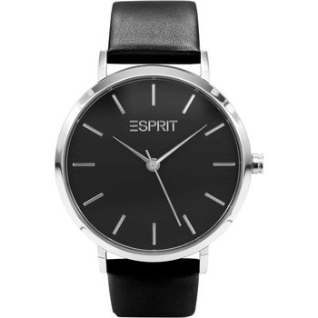 ESPRIT Everyday Black Leather Strap