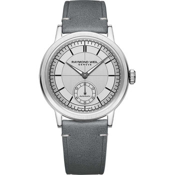 RAYMOND WEIL Millesime Automatic Grey Leather Strap