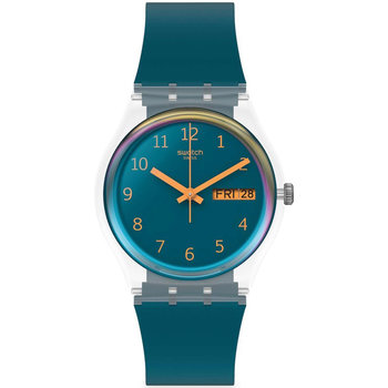 SWATCH Essentials Blue Away Blue Biosourced Strap