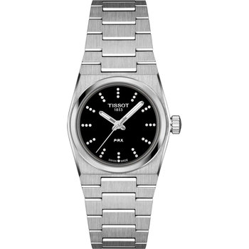 TISSOT T-Classic PRX Diamonds Silver Stainless Steel Bracelet