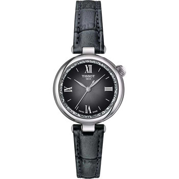 TISSOT T-Lady Desir Grey Leather Strap