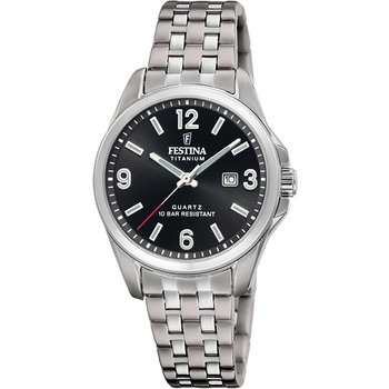 FESTINA Silver Titanium Steel Bracelet