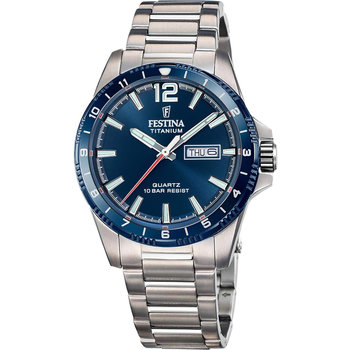 FESTINA Silver Titanium Steel Bracelet