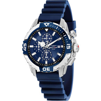 SECTOR Legend Chronograph Blue Plastic Strap