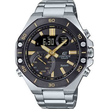 CASIO Edifice Smartwatch Chronograph Silver Stainless Steel Bracelet