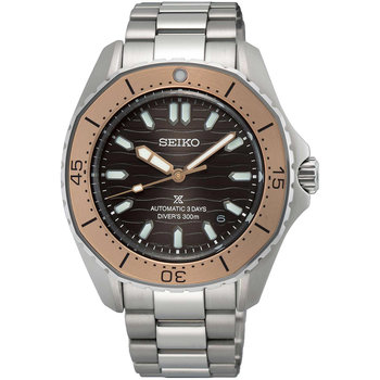 SEIKO Prospex Divers Automatic Silver Stainless Steel Bracelet