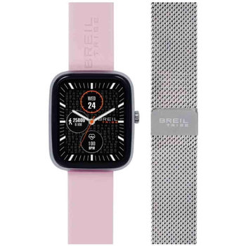 BREIL Tribe SBT-3 Smartwatch Pink Silicone Strap