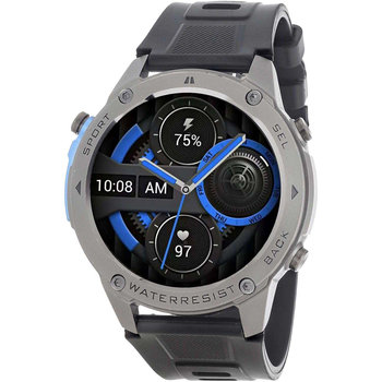 3GUYS GPS Smartwatch Grey Silicone Strap