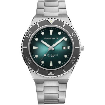 BERING Classic Silver Stainless Steel Bracelet