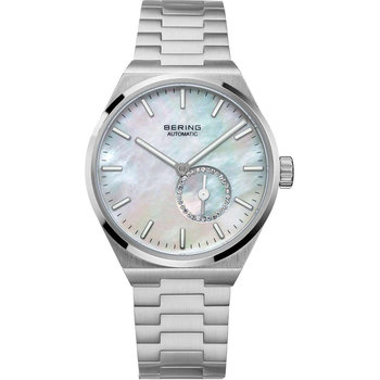 BERING Crystals Automatic Silver Stainless Steel Bracelet