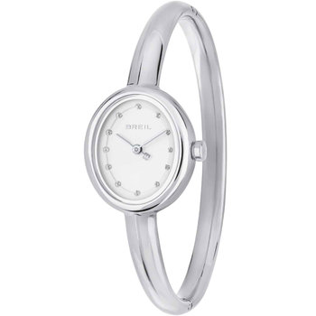 BREIL Hoop Crystals Silver