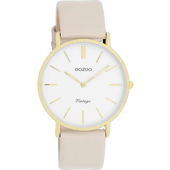 OOZOO Vintage Beige Leather Strap